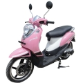 Powered розовый скутер газа для женщин 125cc розовый 